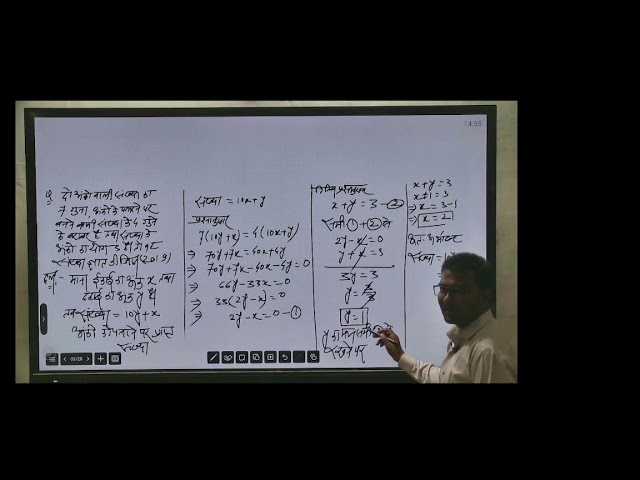 Class 10th Linear Equation in Two Variables