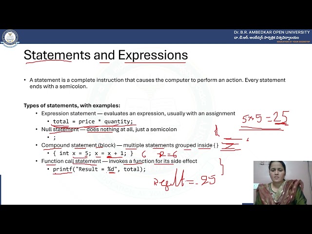 Programming with C & C++ : Unit -3 Basics of C Language part 2
