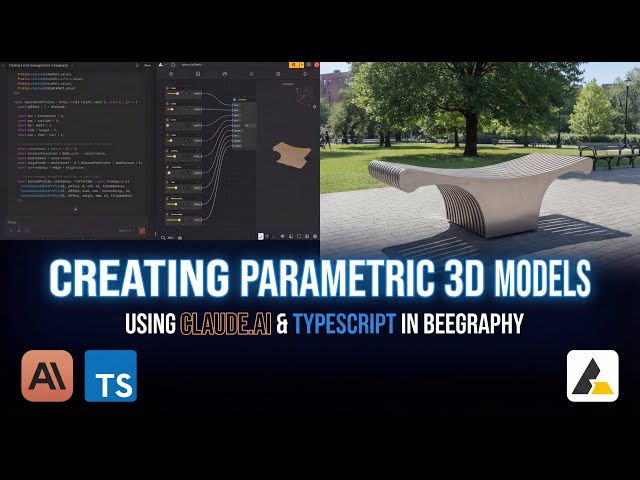 Creating Parametric 3D Models using Claude.ai and Typescript in BeeGraphy
