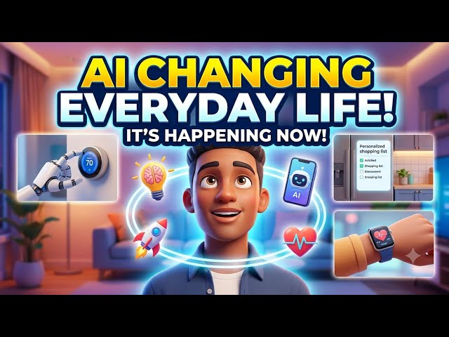 How AI Is Changing Everyday Life | The Future of Artificial Intelligence 🤖 #AI #Technology