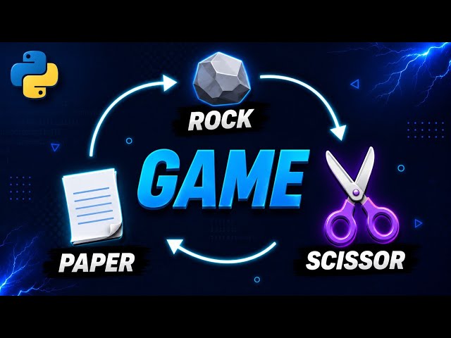 Python Rock Paper Scissors Game Tutorial