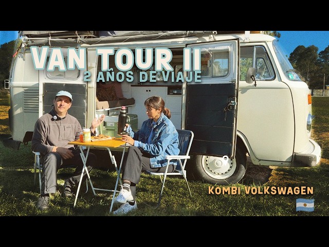 18. VAN TOUR II | This is OUR LITTLE HOME in a VW KOMBI MOTORHOME