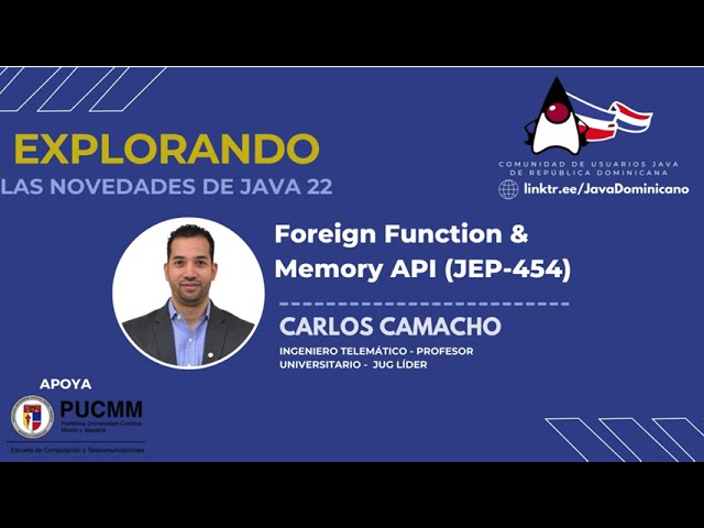 Introducción al Foreign Function and Memory API de Java 22