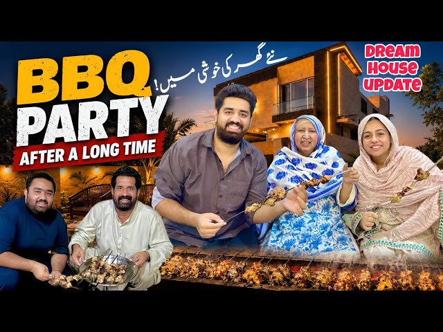 BBQ Party With BaBa G & Mom At Home 😍 | Dream House 🏡 Update | BaBa Food & BaBa Fun RRC Vlogs