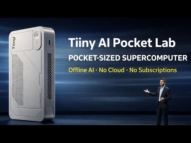 Tiiny AI Pocket Lab: This Pocket “Supercomputer” Runs AI Offline!