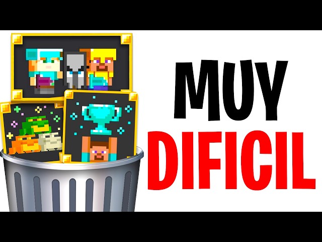 20 LOGROS de MINECRAFT BEDROCK que SON IMPOSIBLES