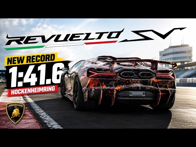 Lamborghini Revuelto SV Breaks Lap Record Before World Premiere