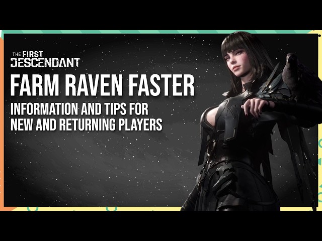 How to farm Raven Faster | Tip to get blueprints quick - The First Descendant