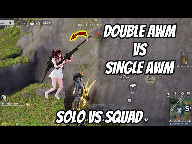 PTV ZARIL KNIVES OUT GAMEPLAY #34 | SOLO VS SQUAD NAKIPAG SABAYAN SA NAKA DOUBLE AWM VS SINGLE AWM