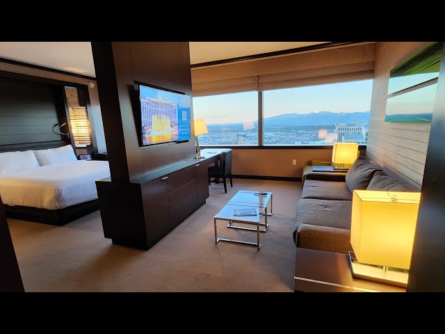 Vdara Las Vegas King Studio Suite Fountain View.