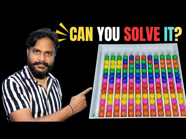 Color Balls Sorting Puzzle Test Your Skills! 🔥