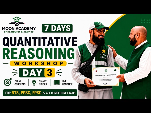 Day 3: Algebra & Linear Equations | 7 Days Quantitative Reasoning Workshop | NTS, PPSC, FPSC, CSS