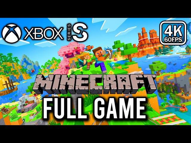 Minecraft Survival - Xbox Series X|S Edition - FULL GAME Walkthrough (4K 60FPS) - No Commentary