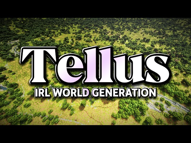 Generate Real World Terrain In Minecraft Using Tellus