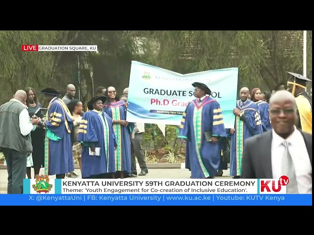 KU 59th Graduation Ceremony | PhD Graduands' Procession 