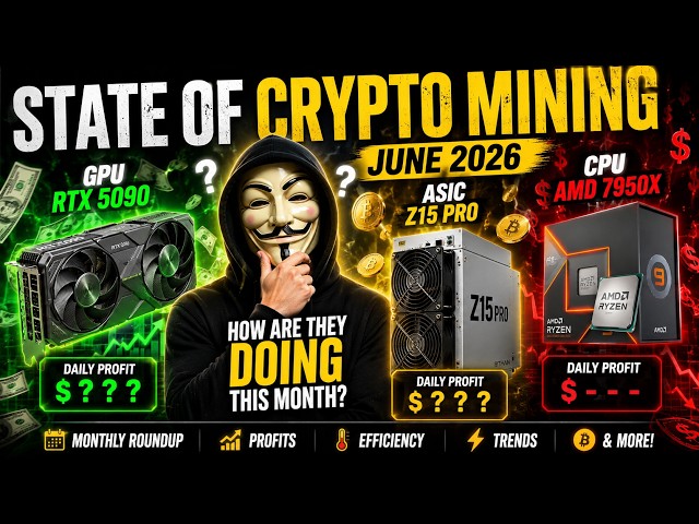 Is Crypto Mining Still Profitable? June 2026 GPU, ASIC & CPU Update