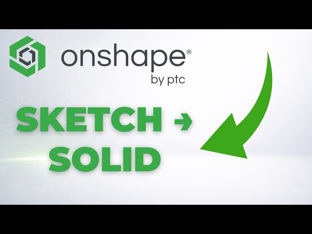 Onshape Extrude Tutorial - How to Create 3D Solids from Sketches
