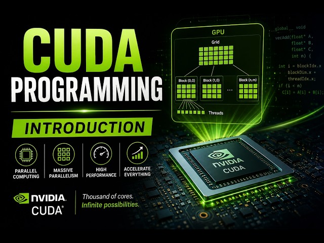 CUDA Programming Intro #cuda #nvidia #nvidiaearnings @NVIDIA @NVIDIAGeForce @NVIDIADeveloper