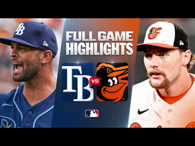 RAYS vs. ORIOLES: Official Full Game Highlights (August 23) | 2026 MLB Season