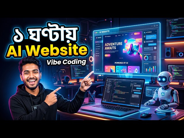 ১ ঘণ্টায় Complete Vibe Coding Masterclass | Vibe Coding Bangla Tutorial 2026