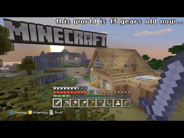 Playing Through One of Minecraft's Most Iconic Tutorial Worlds, Again