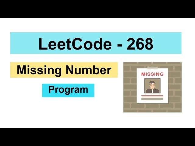 LeetCode | 268 | Malayalam | Missing Number | Java | Solution