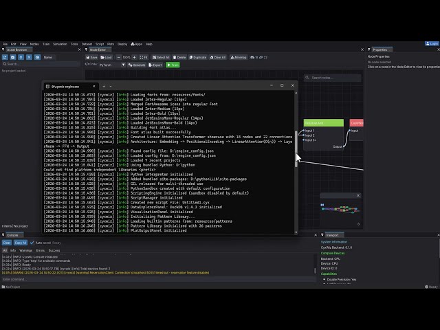Python Init in CYXWIZ ENGINE