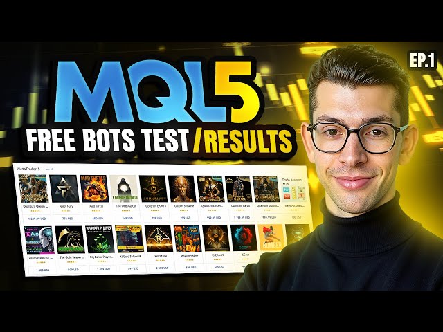 I Tested the Top Free Trading Robots on MQL5 — Here’s What Happened (Documentary Ep. 1)