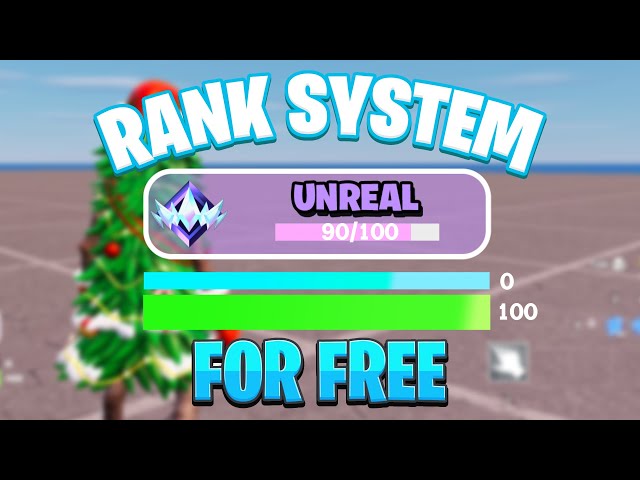 FREE RANK SYSTEM #oleszyk #verse #uefn
