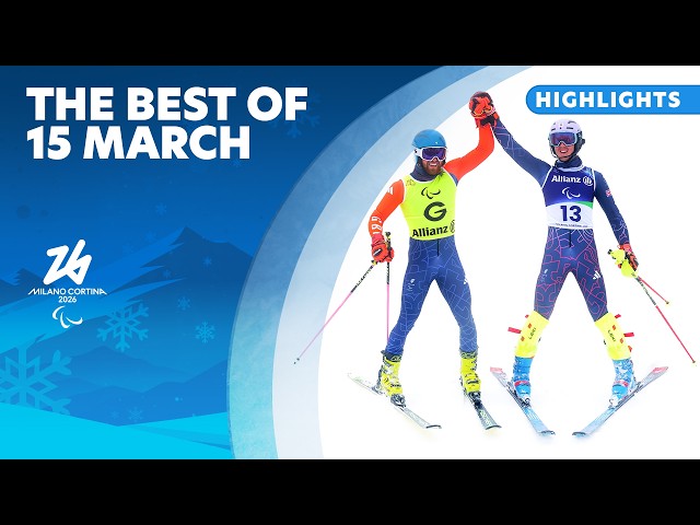 Highlights – The Best of 15 March | Milano Cortina 2026 Paralympic Winter Games ❄️
