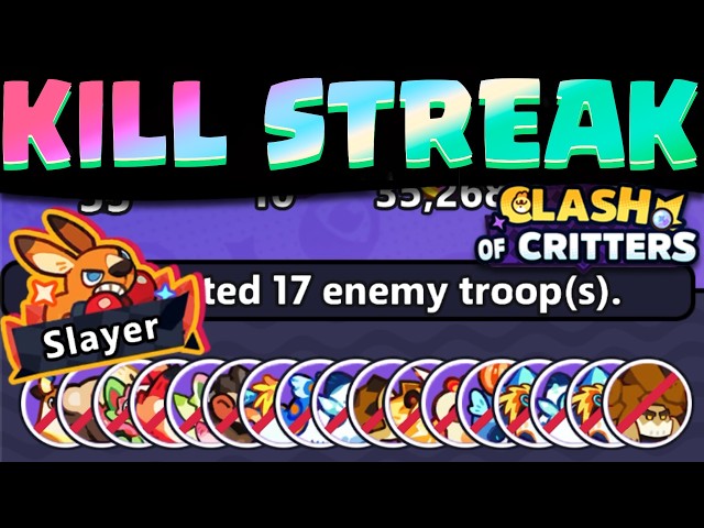 Clash of Critters - DOUBLE Your KILL STREAK in Gold Rush with This TIER LIST and FORMATION!!!