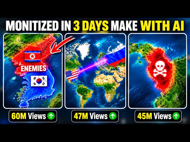 HOW I MADE GEOGRAPHY MAP ANIMATION VIDEOS USING 100% FREE FULL TUTORIALS