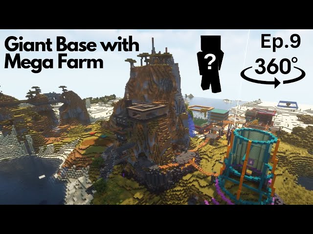 [360view] Peaceful Tour of a Giant base built by mysterious player!!! | ElationStation | Ep.9