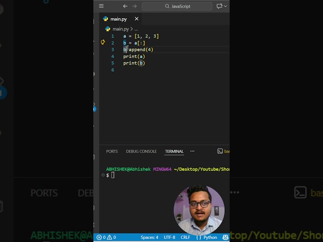 Day 5 - Python Interview Question | #shorts #coding #programming
