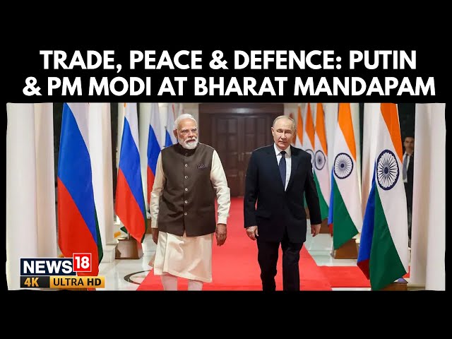 Bharat Mandapam: PM Modi Hosts Putin With Hug | Exclusive Coverage of Bharat Mandapam Events | 4K