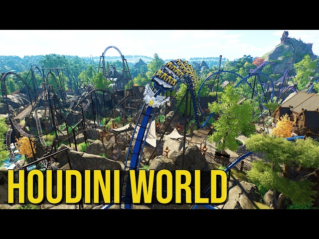 God of War Inspired Theme Park!: Houdini World