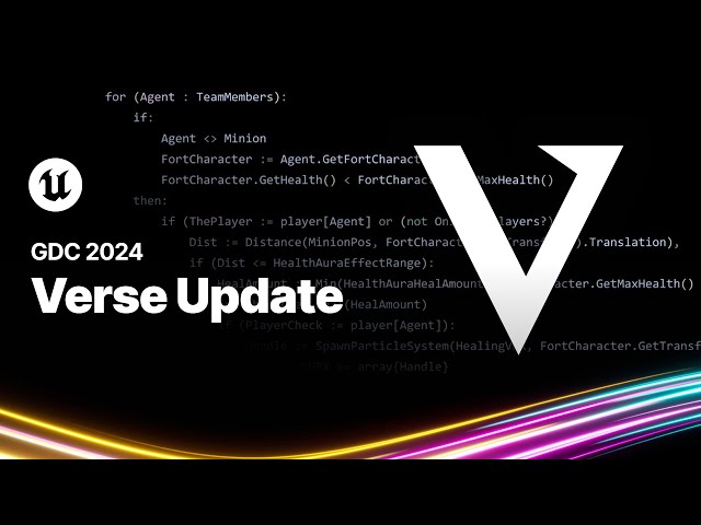 Verse Update | GDC 2024