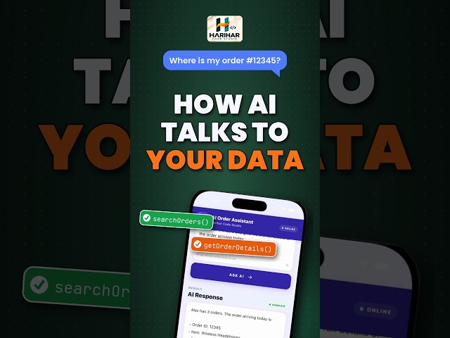 How AI Talks to Your Database 🤯 #openai #shorts