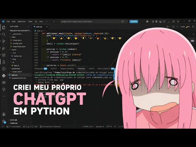 I created my own ChatGPT in Python! 🤯 (Without using OpenAI)