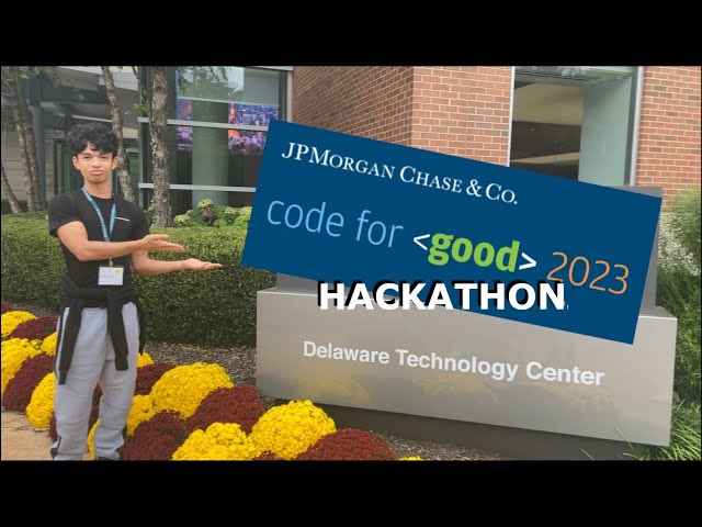 CODING FOR J.P. MORGAN!! | J.P. Morgan Code for Good Hackathon Vlog | #CodeForGood