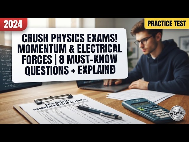 Master Momentum and Electrical Forces With 8 Challenging Questions Plus Clear Explained Answers Here