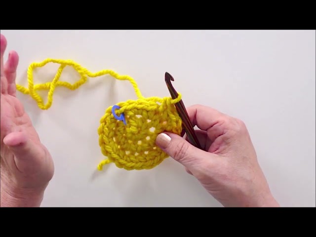 Knitty Critters Basic Beginner Technique - Crocheting Circle use in pattern by Mandy Cameron UK Term