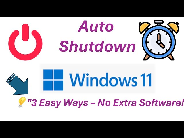 How to Schedule Shutdowns or Restarts in Windows 11 | In Tamil (3 Easy Ways!)@TechTransferTV