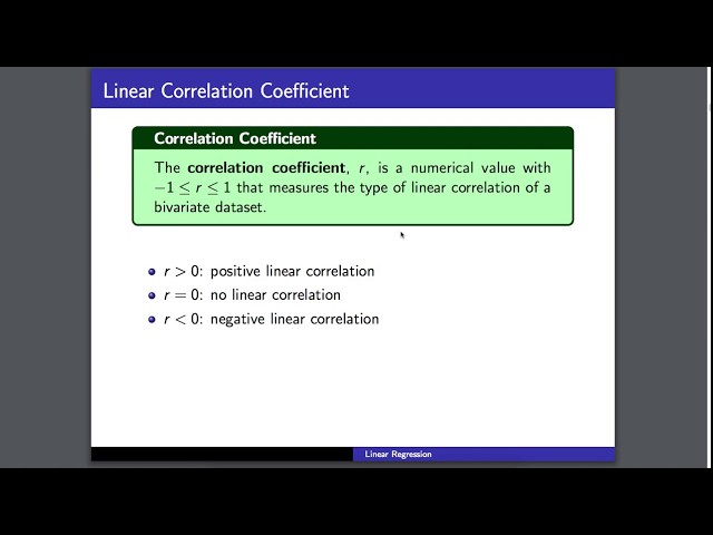Linear Regression (part 1)