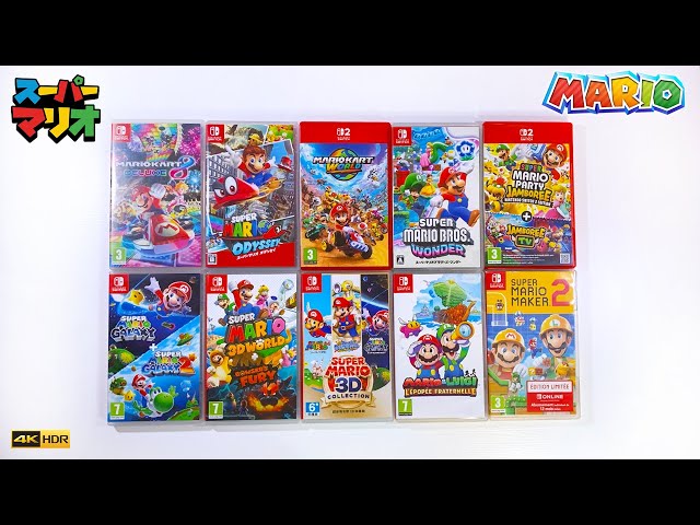 10 Best Mario Games on Nintendo Switch in 2025