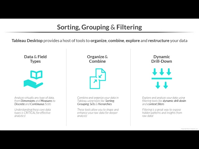 Learn Tableau Desktop