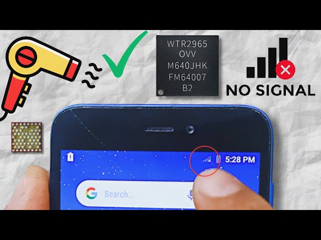 Xiaomi Redmi Go No Service Fix | WTR 2965 Network IC Solution | Android Network Problem Solution