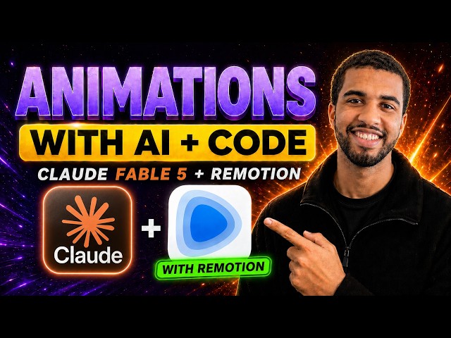 I Used  Claude Fable 5 to Build Motion Graphics with Remotion.