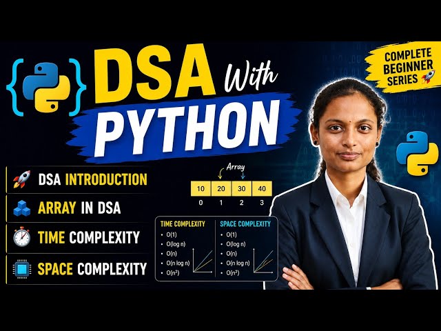 DSA with Python in telugu|Coding for Beginners|Python|Leetcode problems 