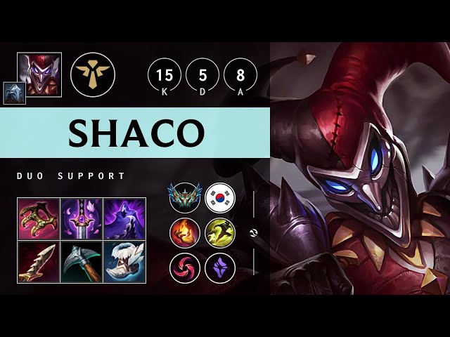 Shaco Support vs Veigar - KR Challenger Patch 25.20